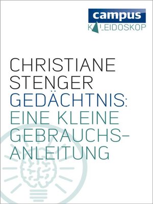 cover image of Gedächtnis